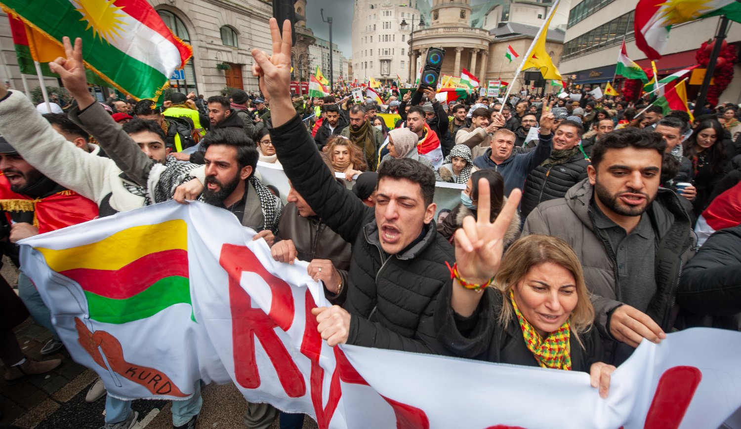 @Hevallo Free Rojava & Rojhelat! banner