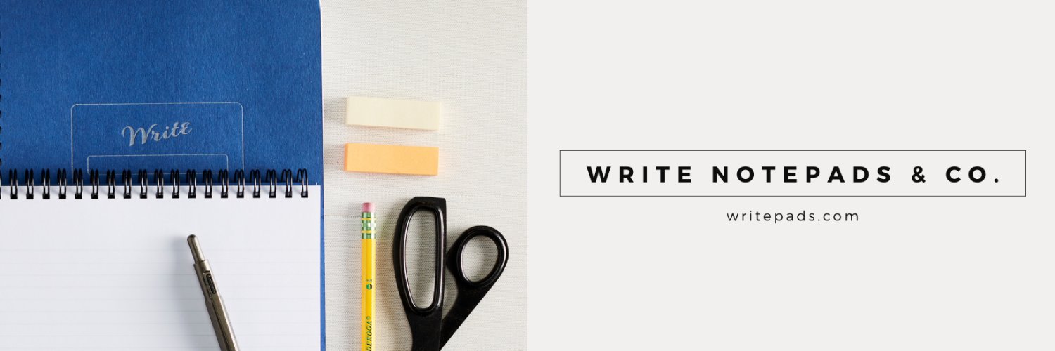 Write Notepads & Co. banner