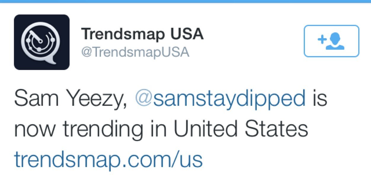 Sam Yeezy's banner