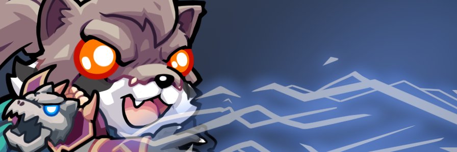 Uniedge, Emotional Support Raccoon banner