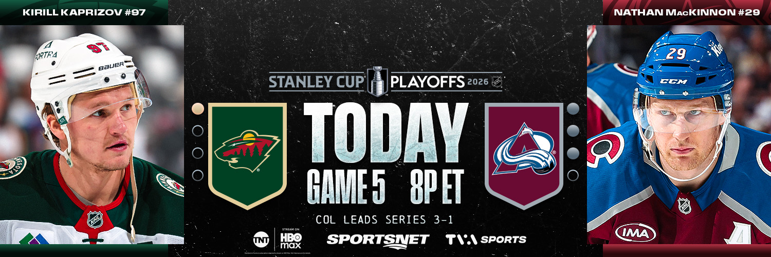 Twitter banner for @NHL