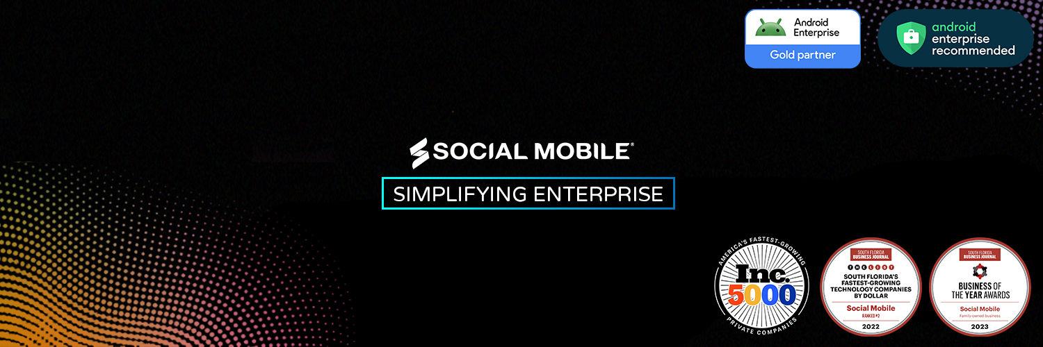 Social Mobile Profile Banner