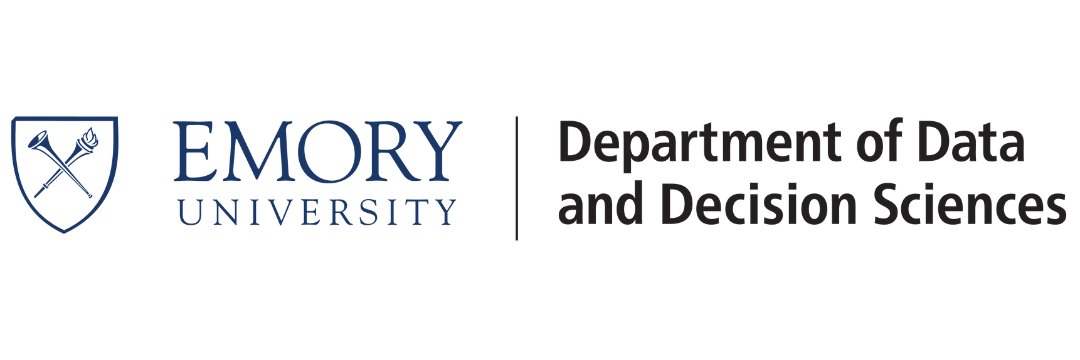 The Department of 𝔻ata & 𝔻ecision Sciences banner
