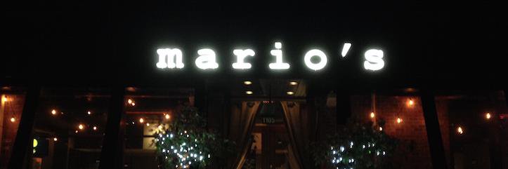 Mario's Kitchen banner