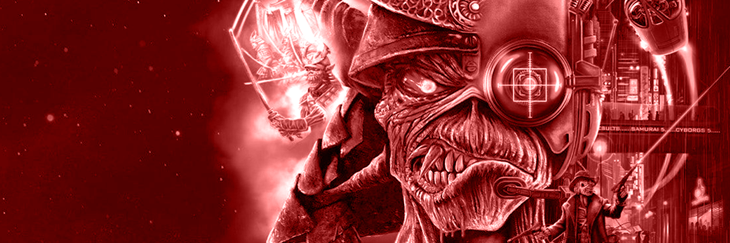 Iron Maiden 666 banner