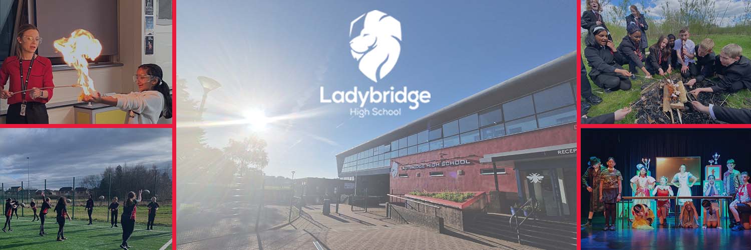 Ladybridge High banner