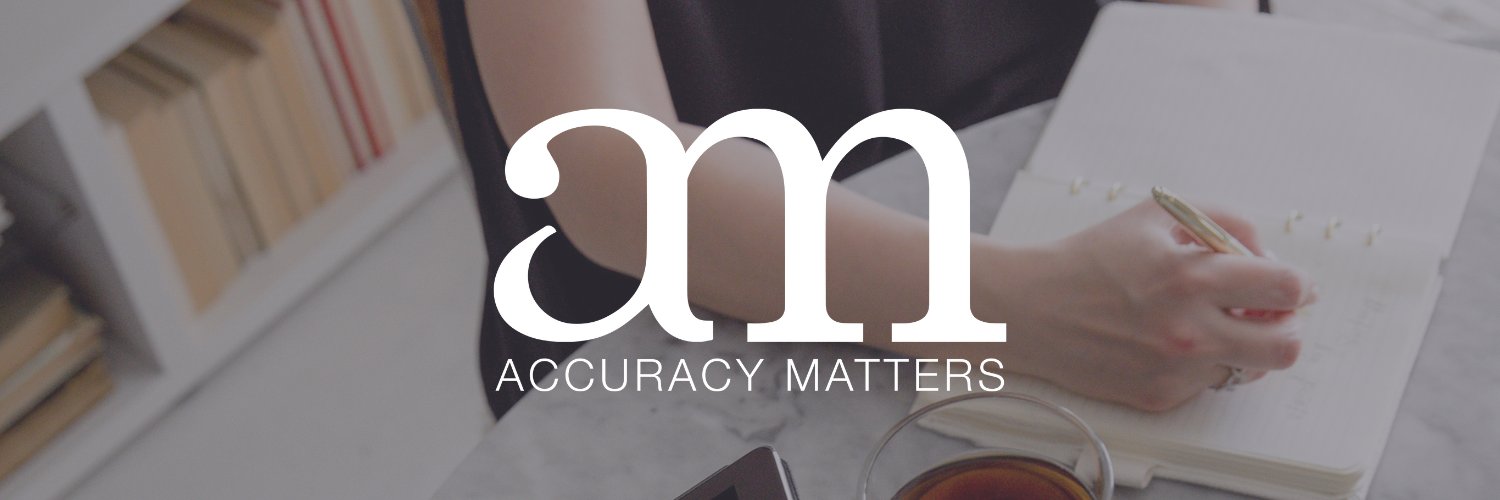 AccuracyMatters's profile banner image