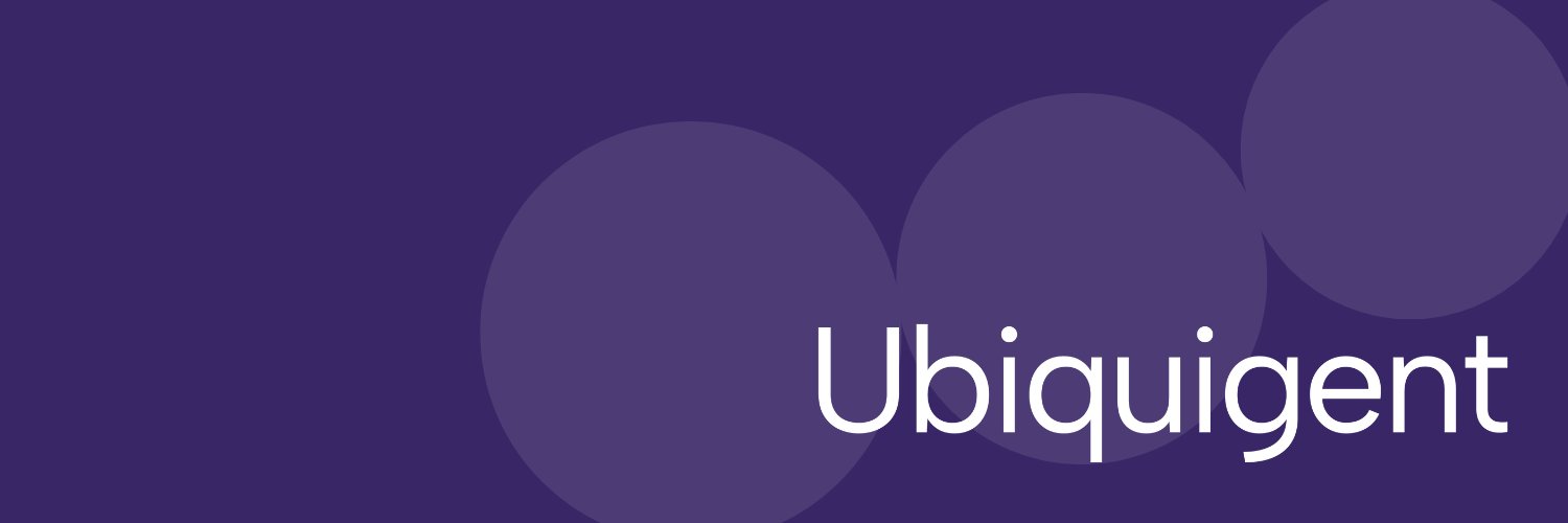 Ubiquigent's banner