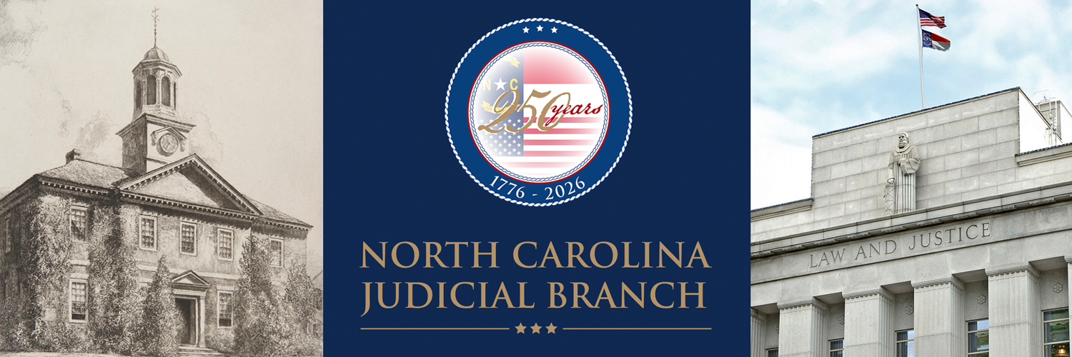 N.C. Judicial Branch banner