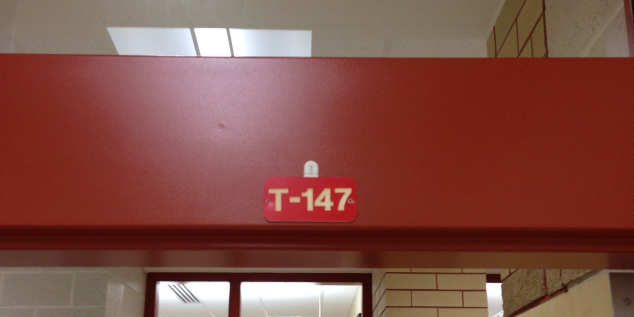 Room T-147 banner