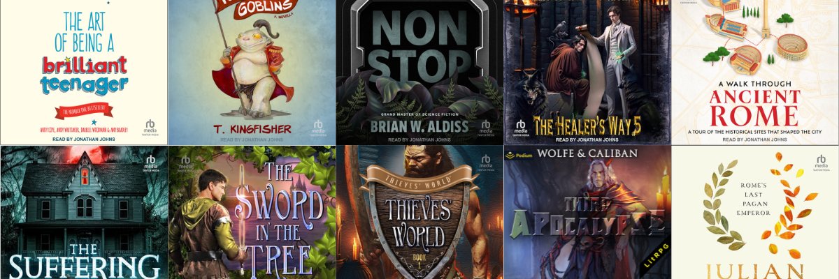 Jonathan Johns 〓〓 - Audiobook Narrator and VO banner