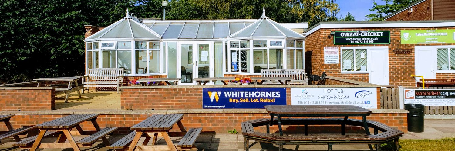 Aston Hall Cricket Club banner