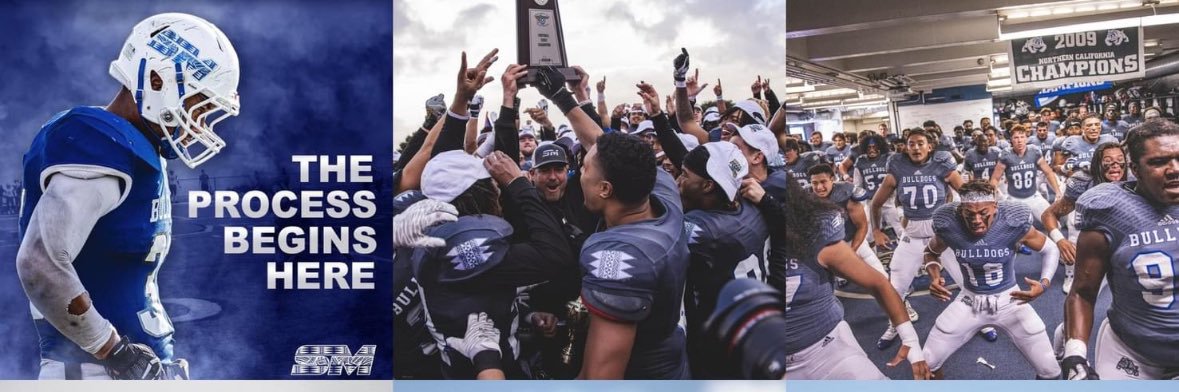 College of San Mateo Football's banner