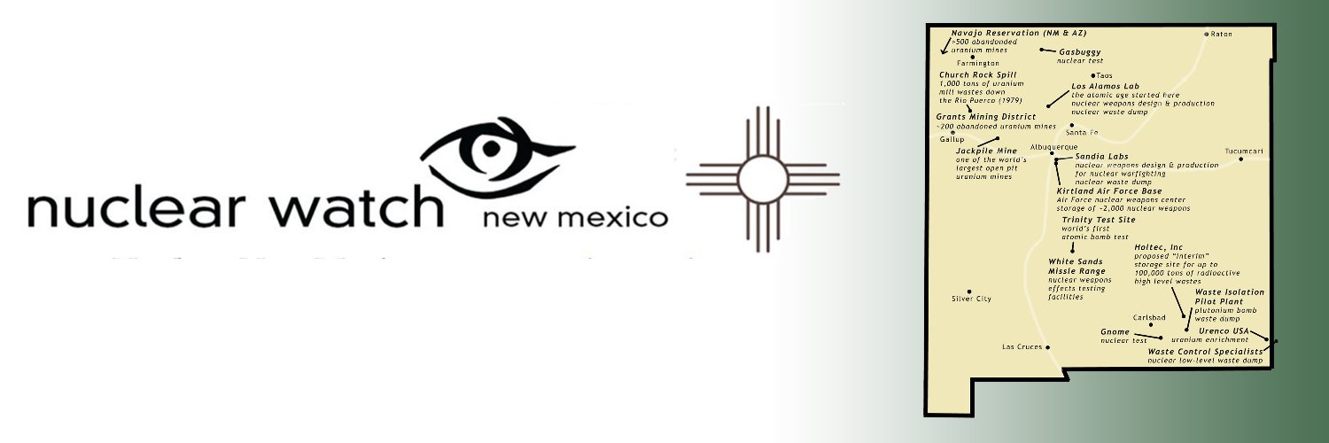 Nuclear Watch New Mexico banner