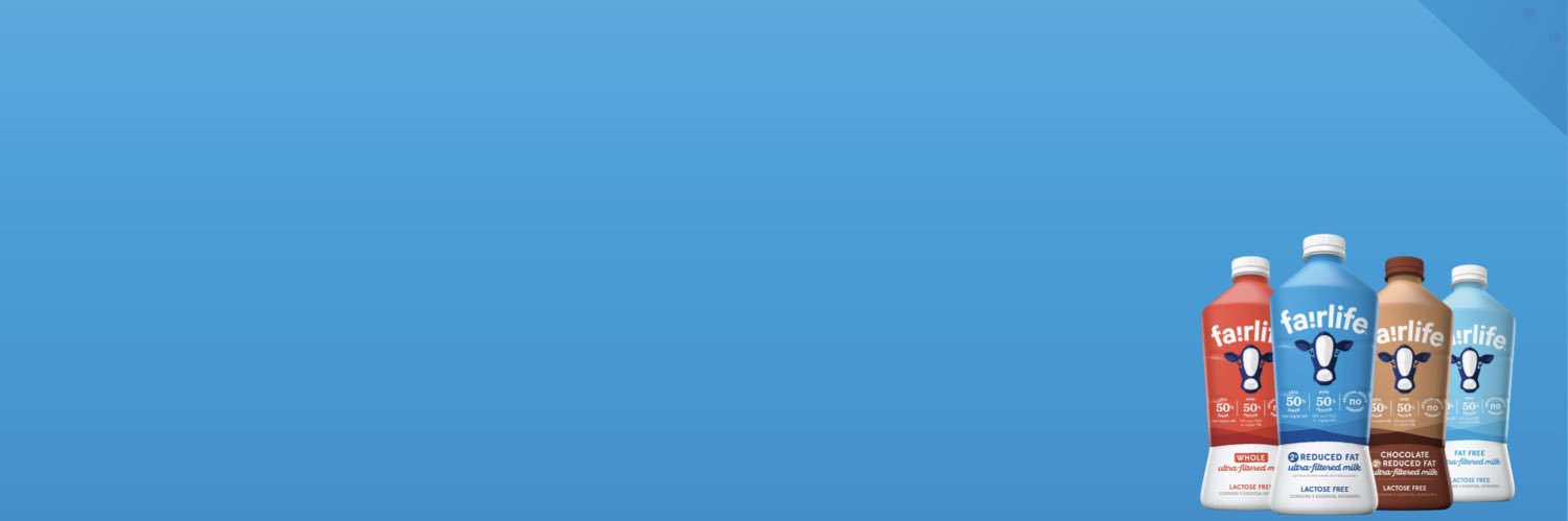 fairlife's profile banner image