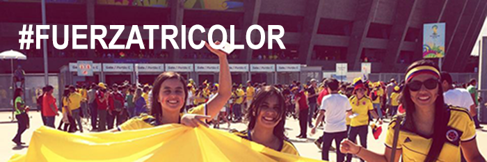 Colombianos Lejos banner