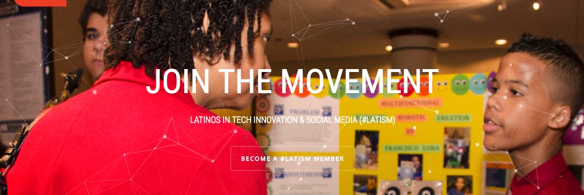 Latinos In Tech & SM banner