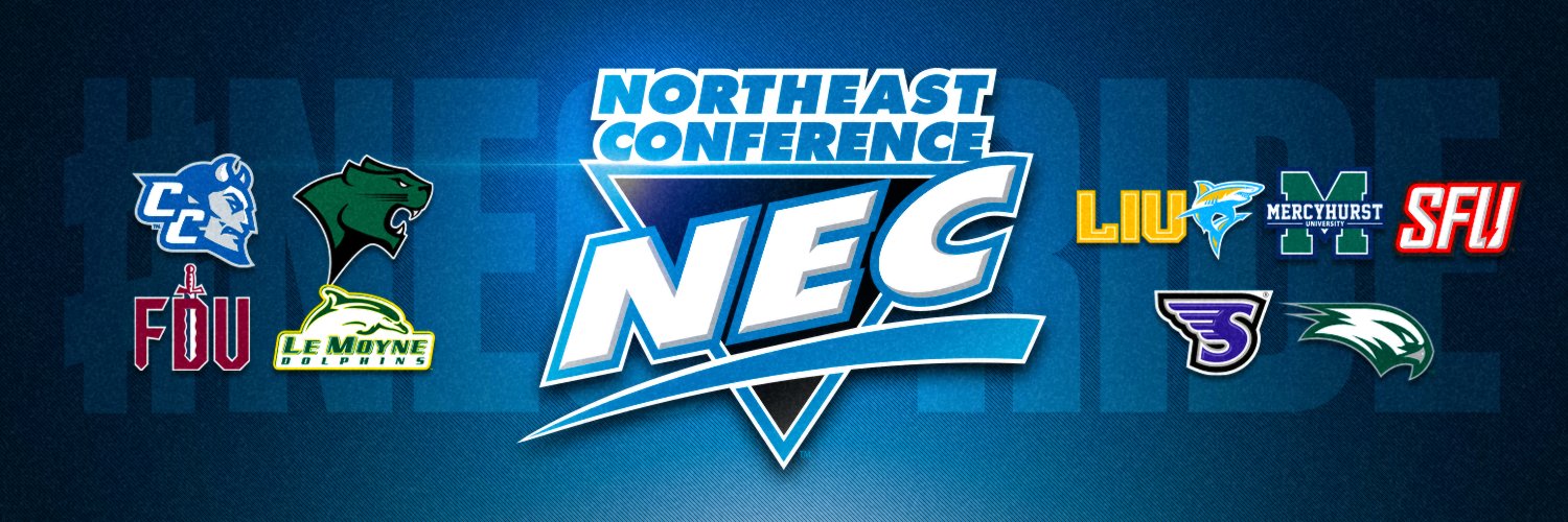 Northeast Conference's banner