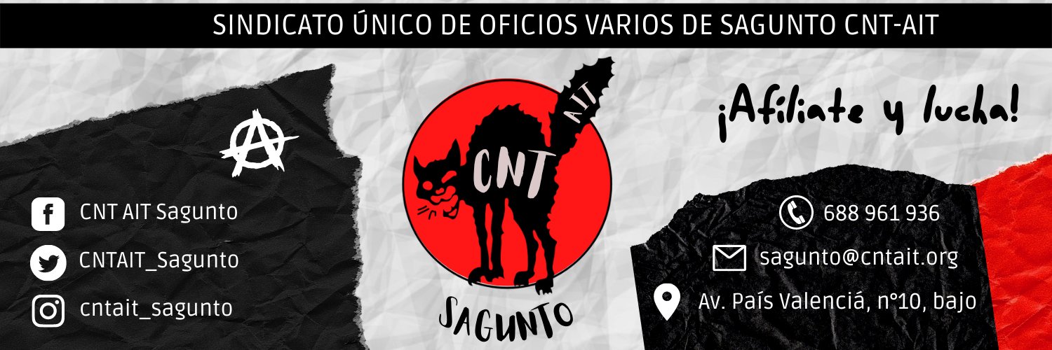 CNT/AIT Sagunto's banner