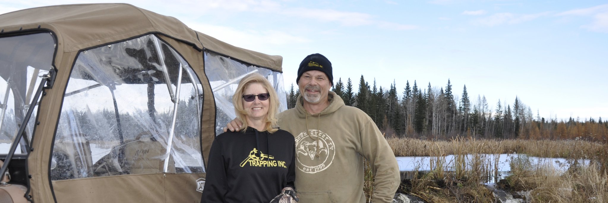 Trapping Inc TV banner