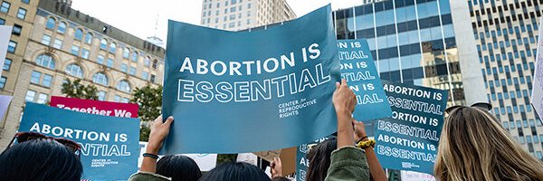 Center for Reproductive Rights's banner