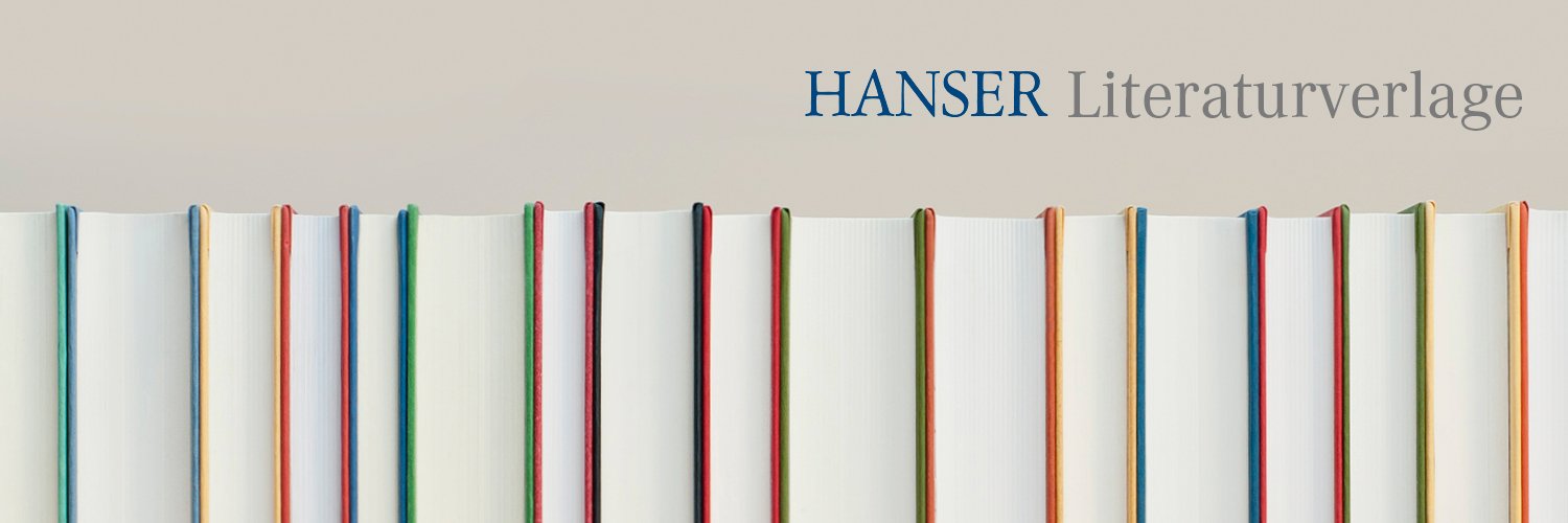 Hanser Literatur Profile Banner