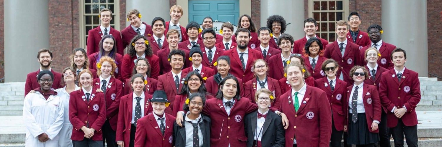 The Harvard University Band banner