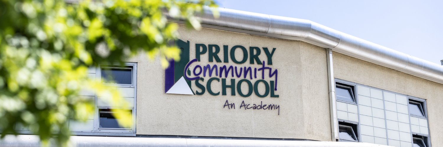 Priory Community School - an Academy banner