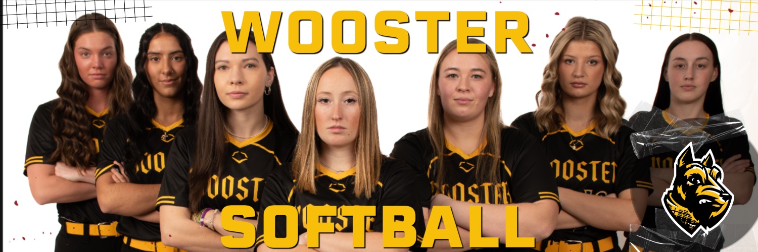 Wooster Softball banner