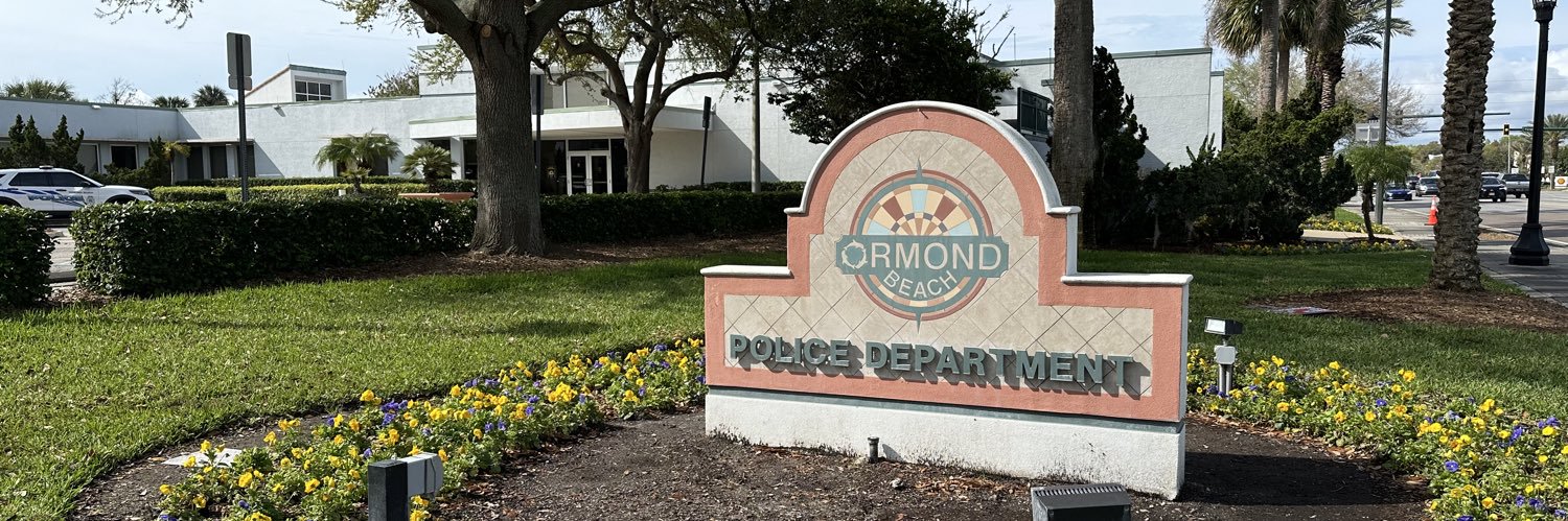 Ormond Beach Police banner