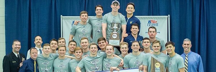 Navy Men's Swimming and Diving banner