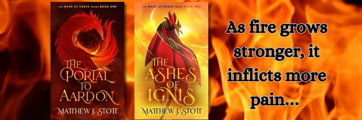 Matthew J. Stott (Author) banner