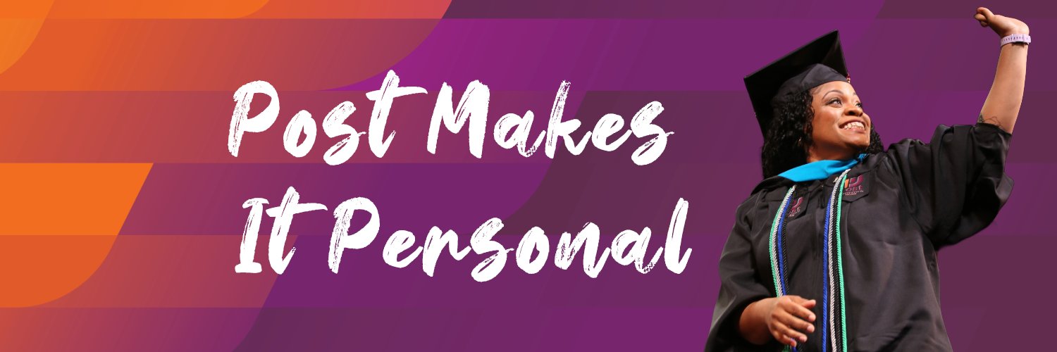 Post University banner