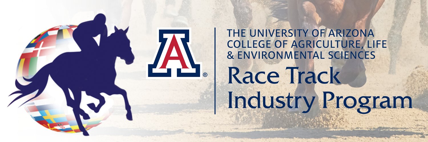 U of A Race Track Industry Program banner