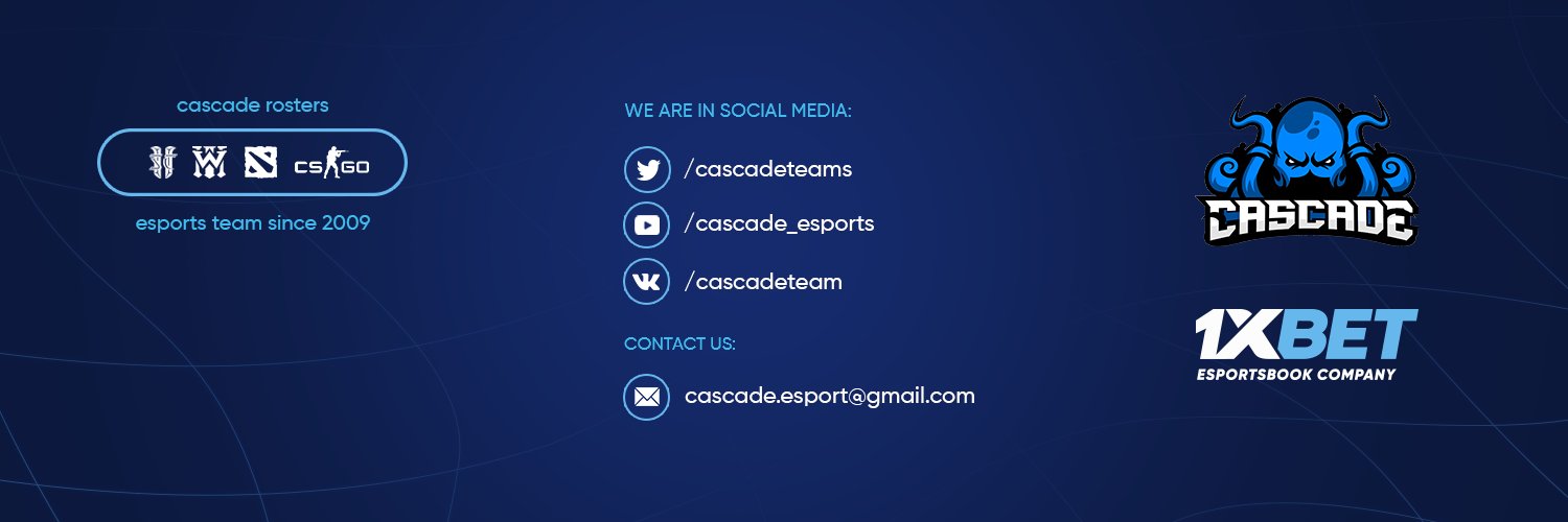 Cascade Esports banner