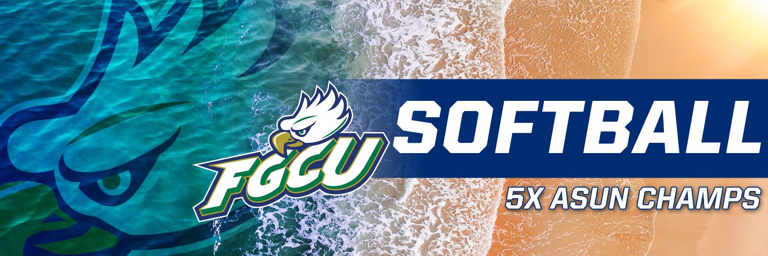 FGCU Softball's banner