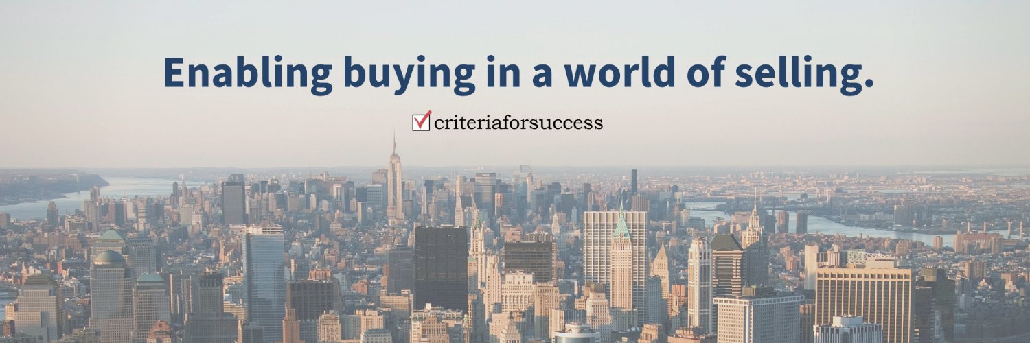 Criteria for Success banner