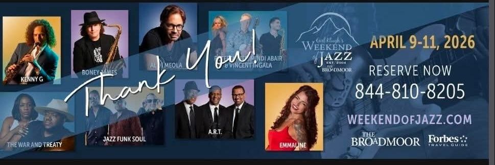 Weekend of Jazz banner
