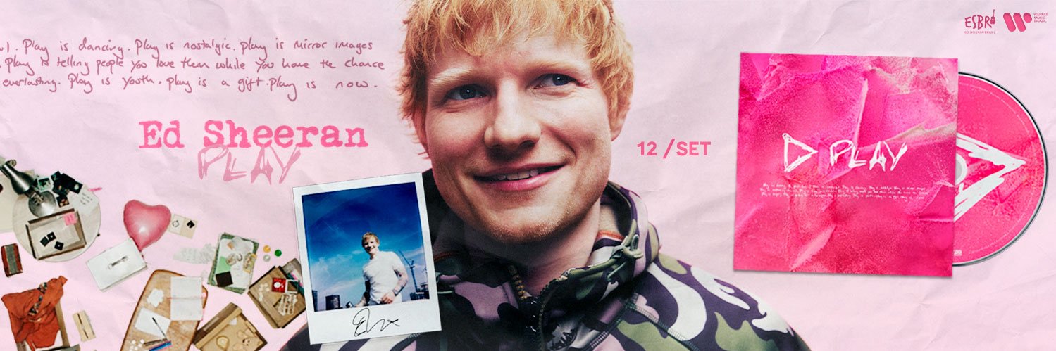 Ed Sheeran Brasil banner