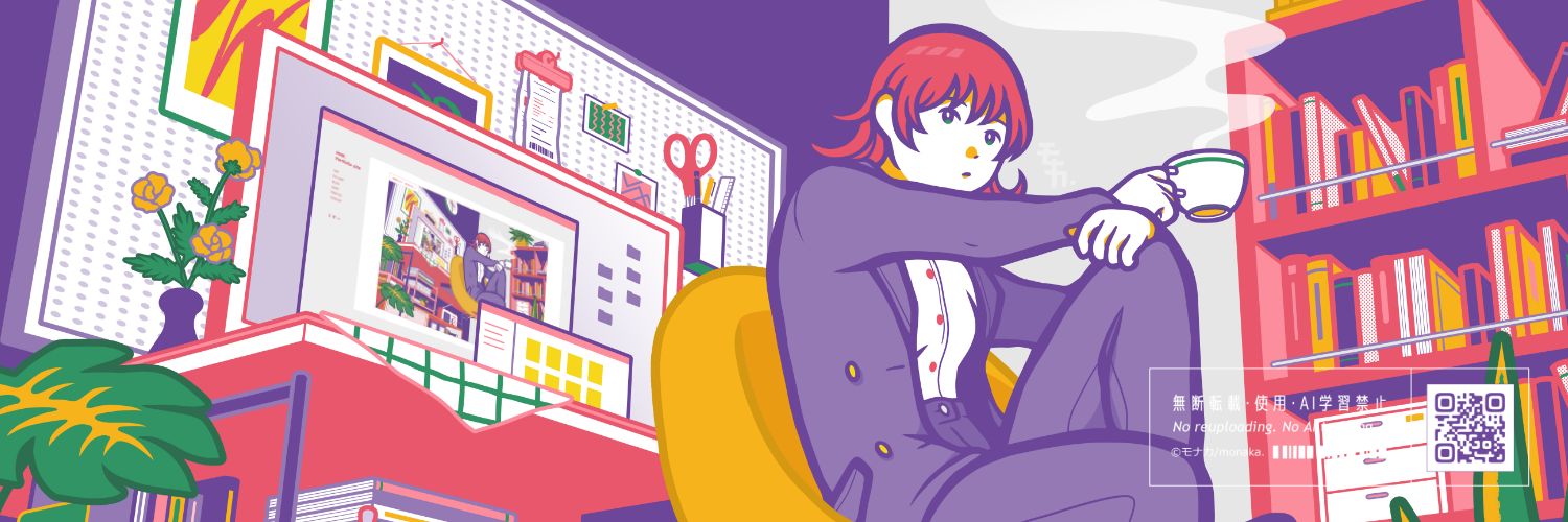 モナカ｜カレンダー2026 BOOTH発売中 banner