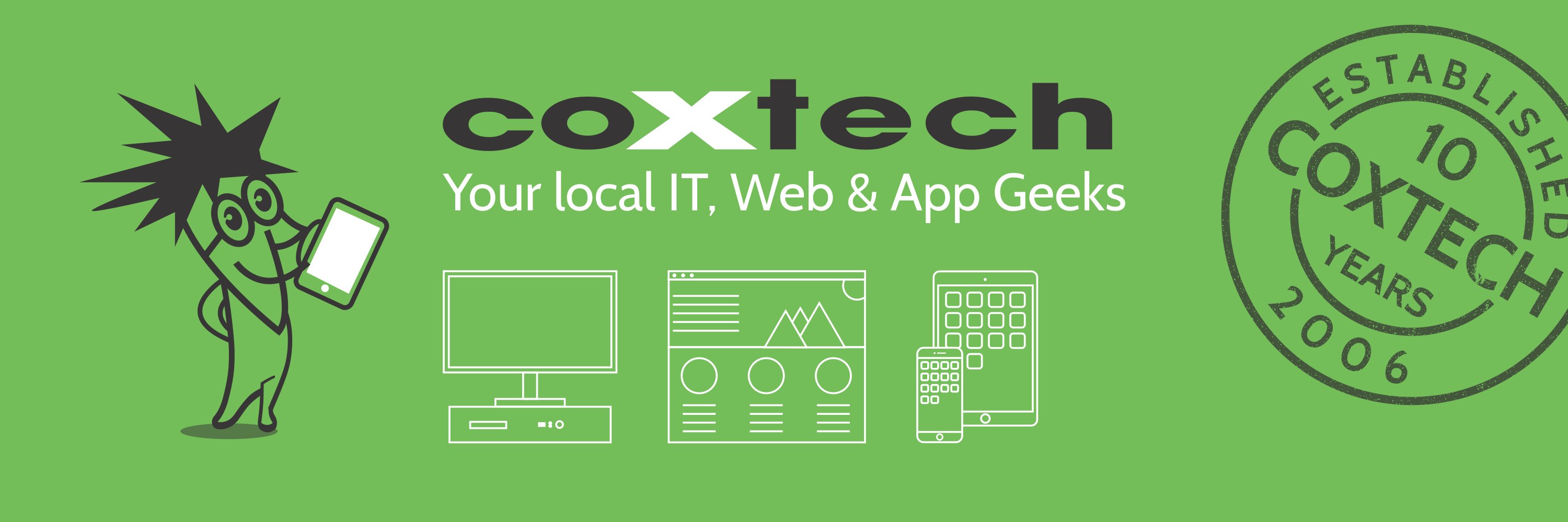 coxtech's profile banner image