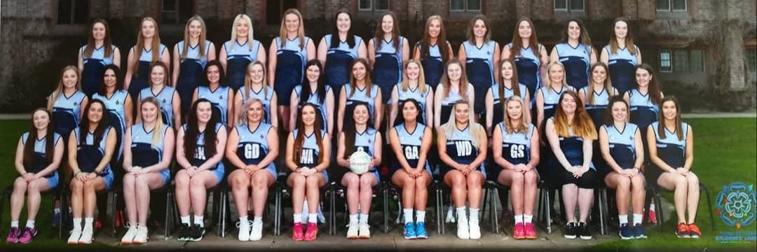 York St John Netball banner