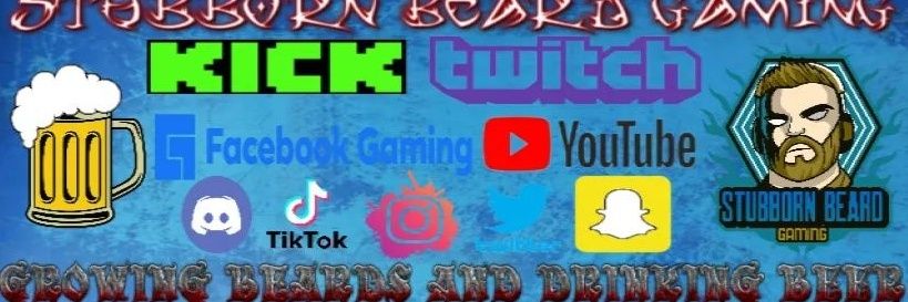 Stubborn Beard Gaming banner