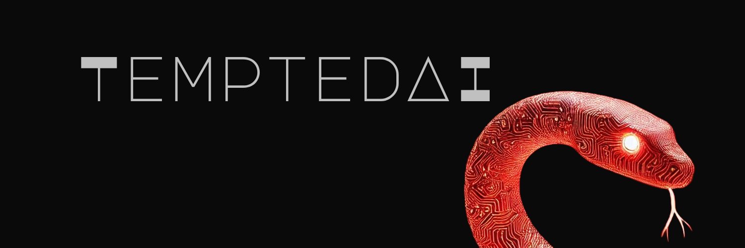 temptedAI 🍎🐍 banner