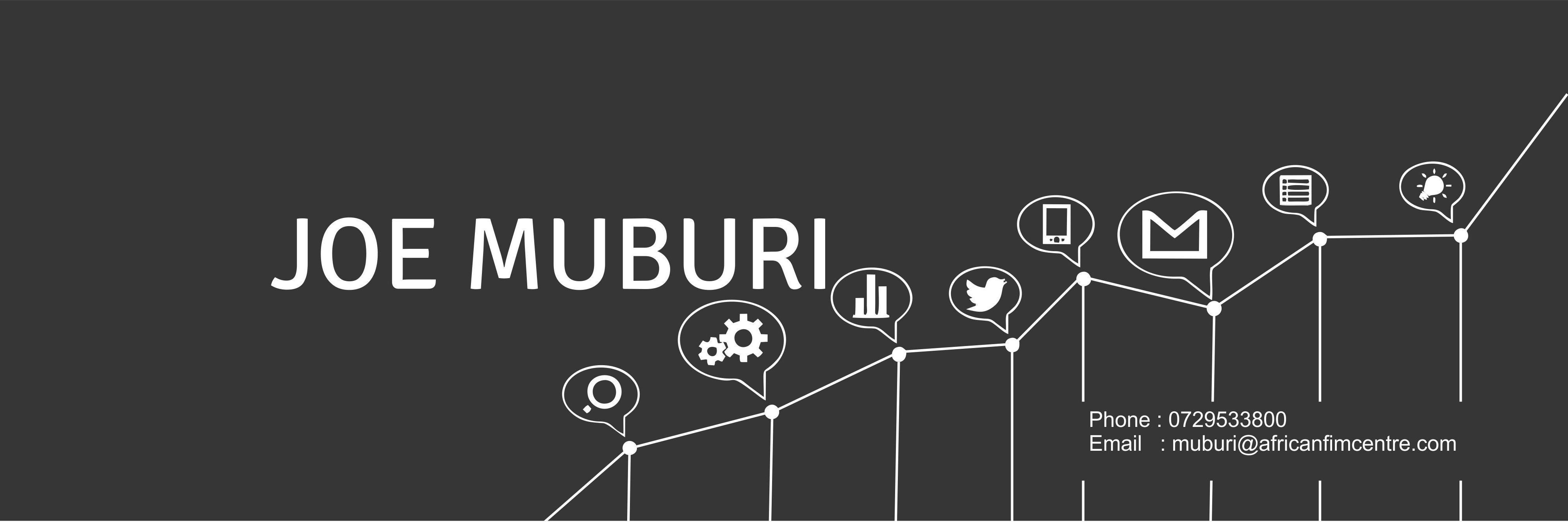 joemuburi's profile banner image