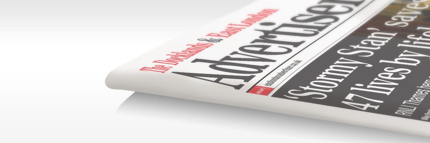 East London Advertiser's banner