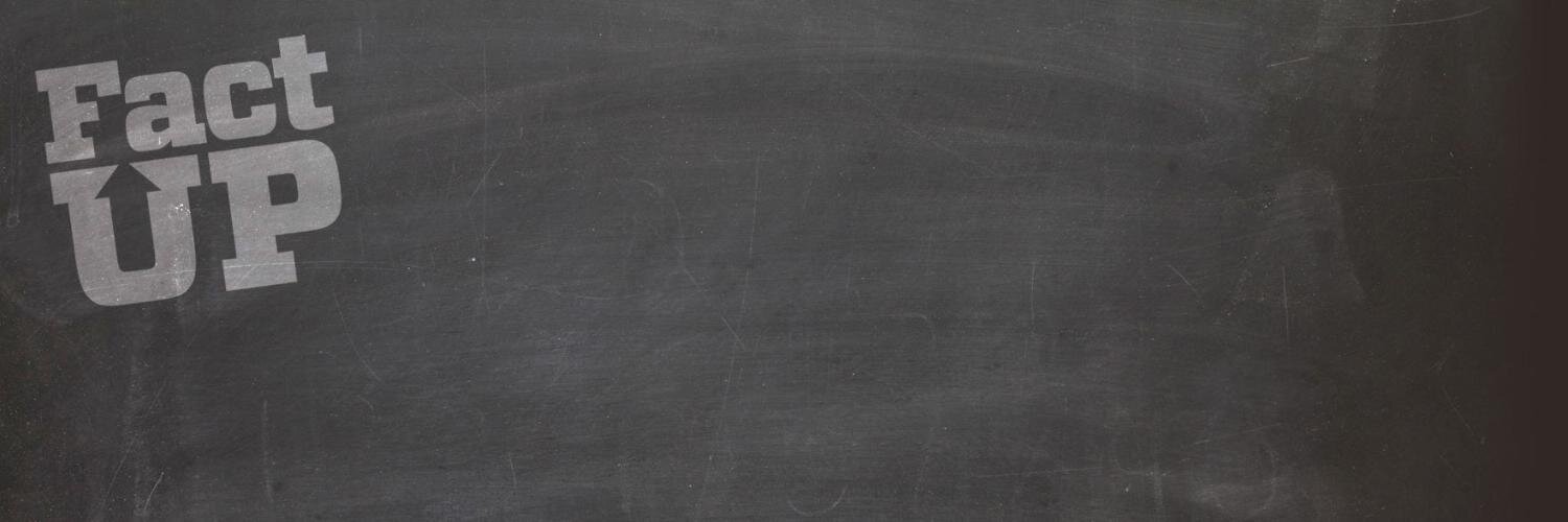 Fact UP banner