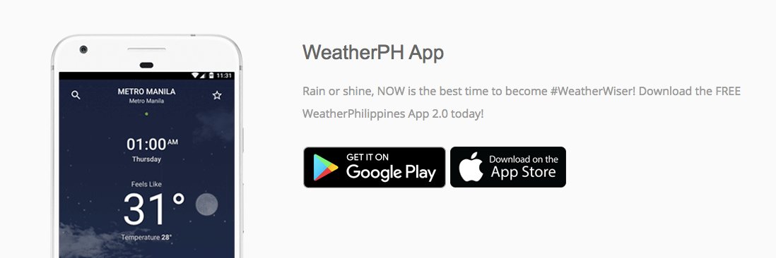 WeatherPH's profile banner image