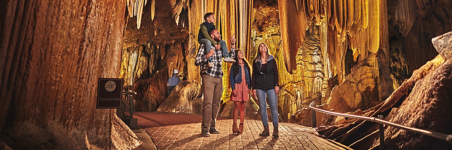 Luray Caverns banner