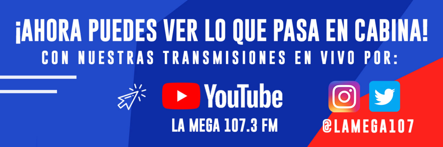 La Mega 107.3 FM Profile Banner